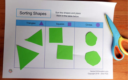 Year 1 Properties Of Shapes