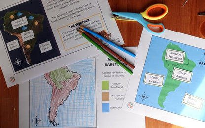 Year 2 Habitats Rainforests Activities