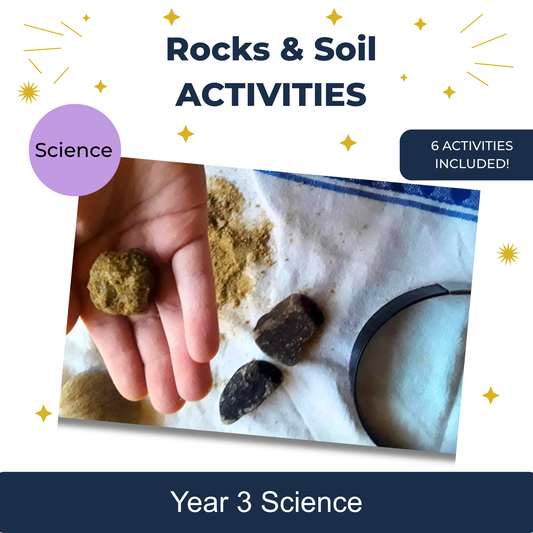 KS2 Actividades sobre rocas y suelos