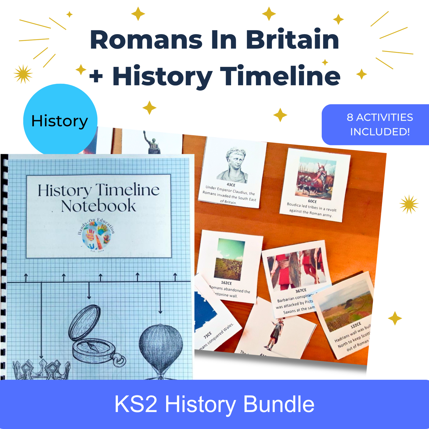 KS2 Romains en Grande-Bretagne Activités