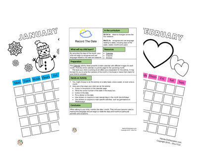 Year 1 Seasons + Nature Journal