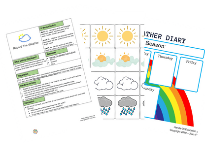 Year 1 Seasons + Nature Journal