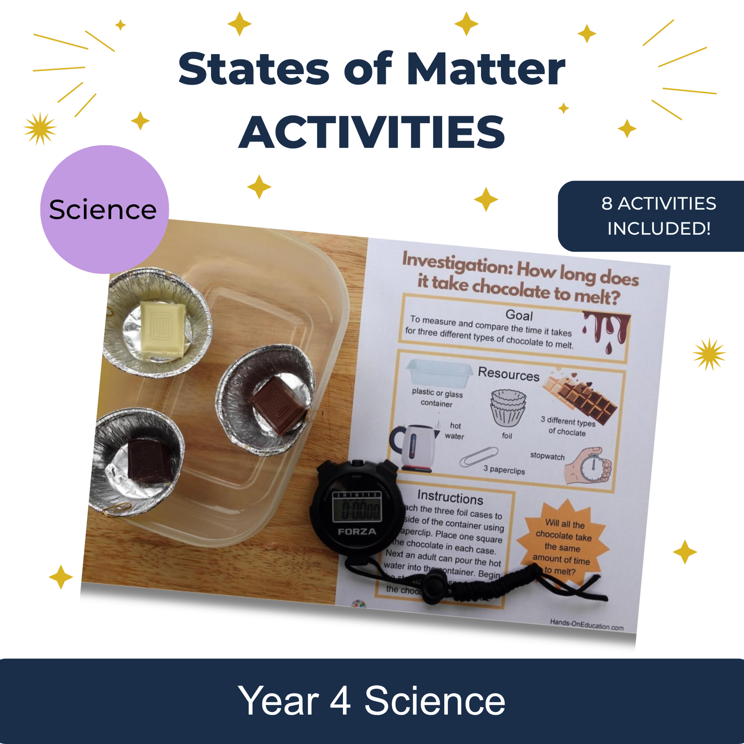 KS2 Investigación de actividades sonoras