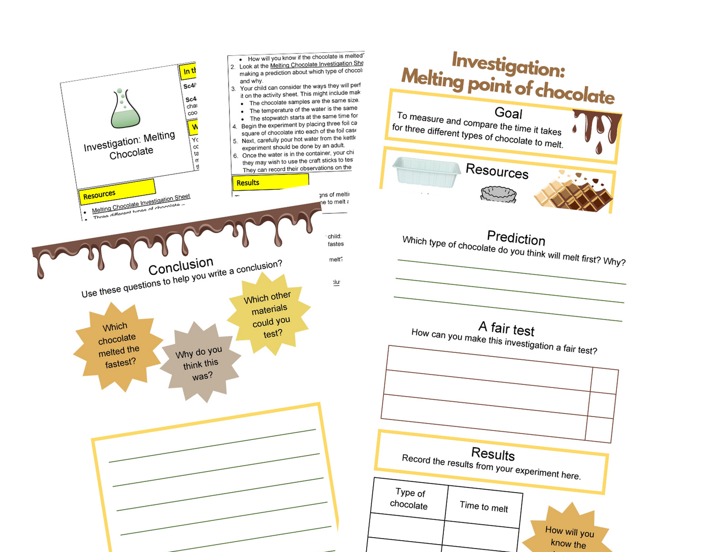 KS2 Investigación de actividades sonoras