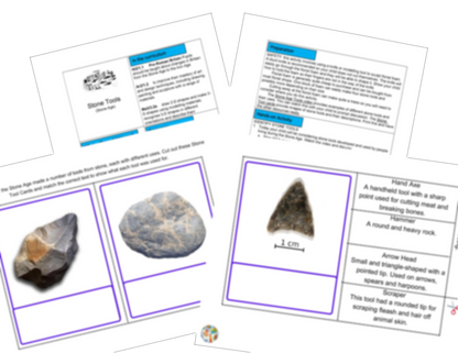 KS2 Actividades de la Edad del Bronce y del Hierro en Piedra