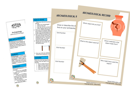 KS2 Actividades de la Edad del Bronce y del Hierro en Piedra