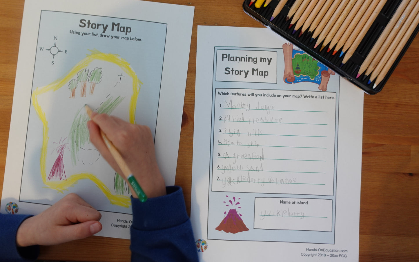 KS1 Tell Me A Story Two Activities