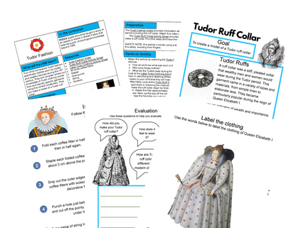KS2 The Tudors + History Timeline Notebook