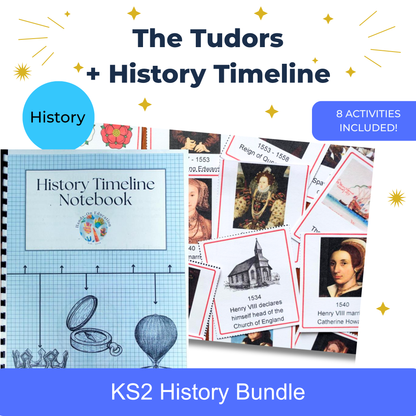 KS2 The Tudors + History Timeline Notebook