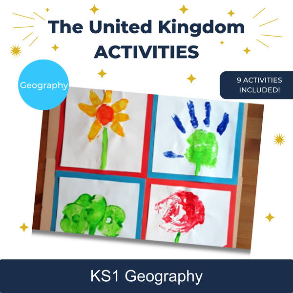 KS1 The United Kingdom Activities | Geography & History Topic Pack ...