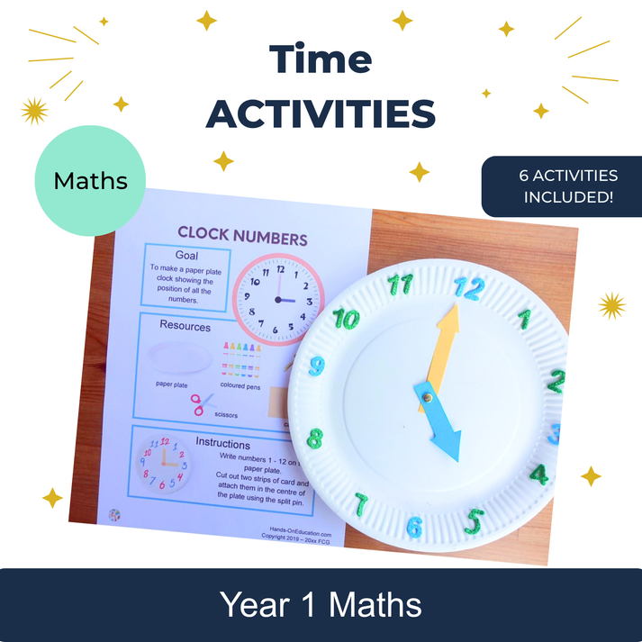 Year 1 Time Activities | KS1 Primary Maths Time Pack | Hands-On Education