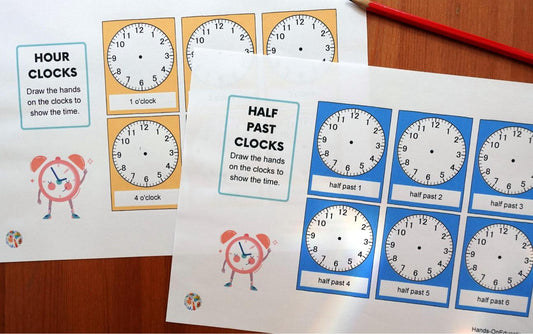 Year 1 Time Activities