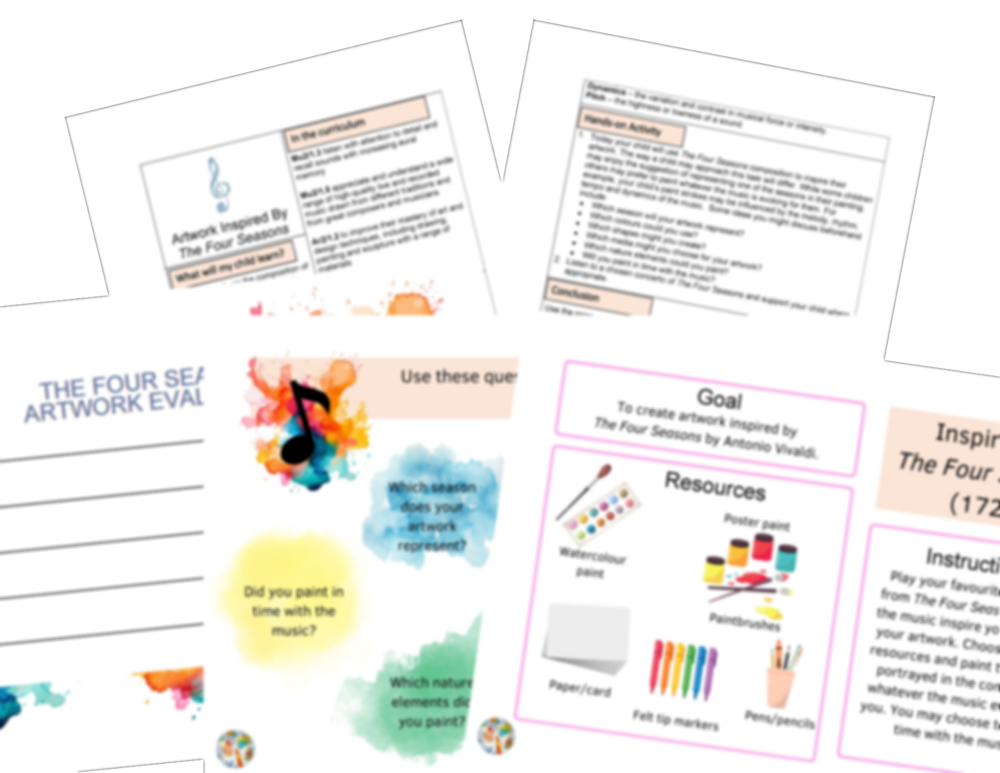 KS2 Antonio Vivaldi Activities