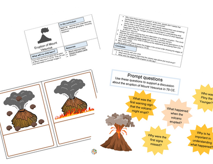 KS2 Volcanoes + STEM Journal