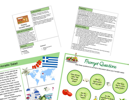 KS2 World Foods + Recipe Journal