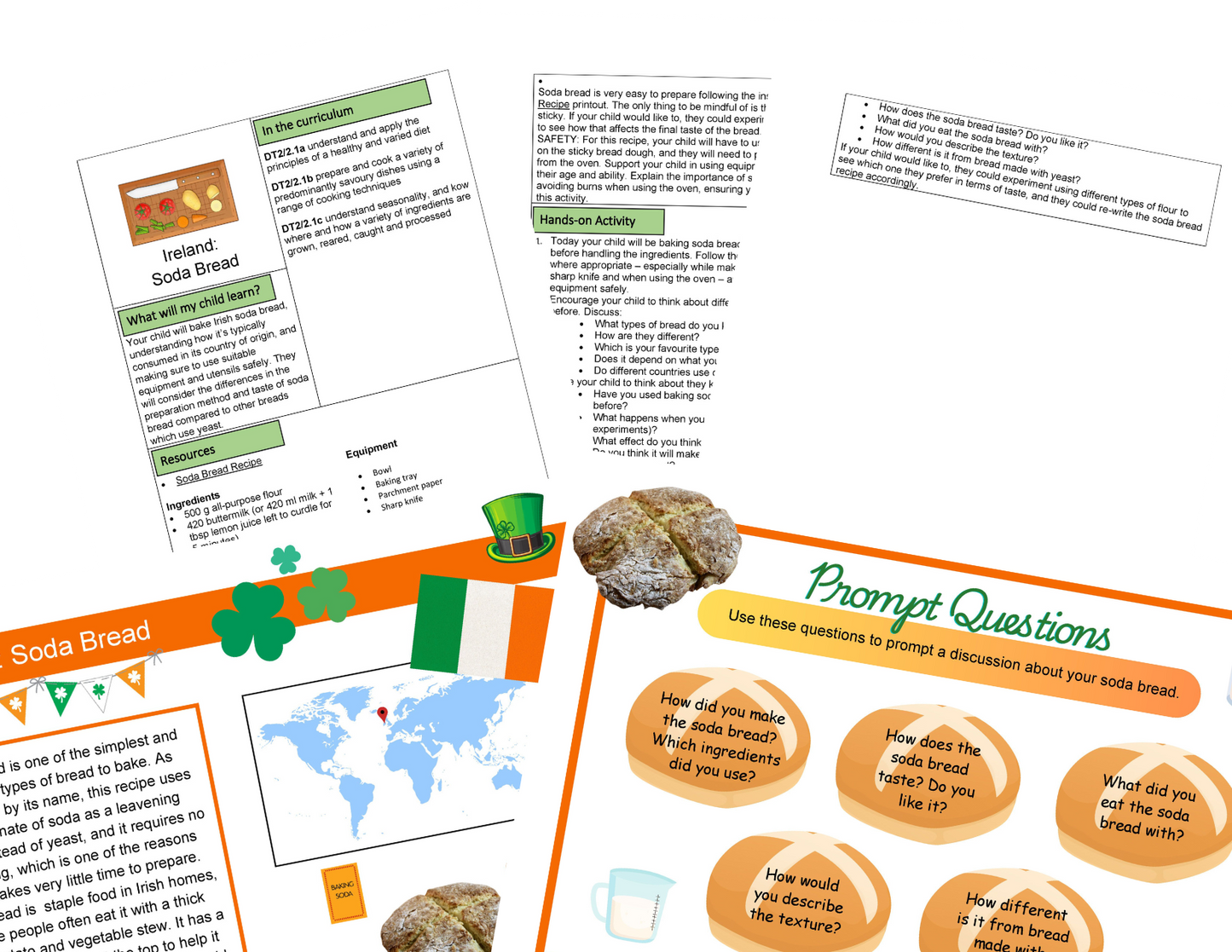 KS2 World Foods + Recipe Journal